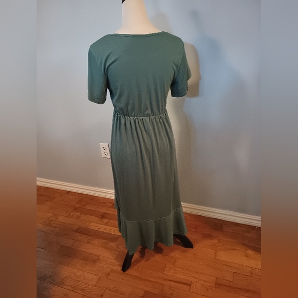 Women's Casual Midi Dress - Picture 2 of 2